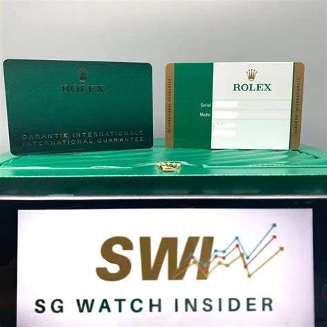 rolex warranty card 2019|Rolex new warranty card.